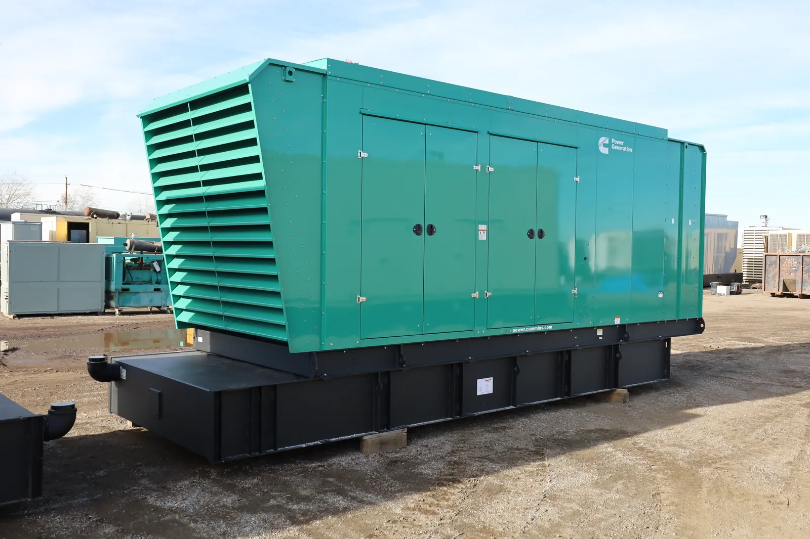 1000kW Cummins Diesel Generator Set #090356