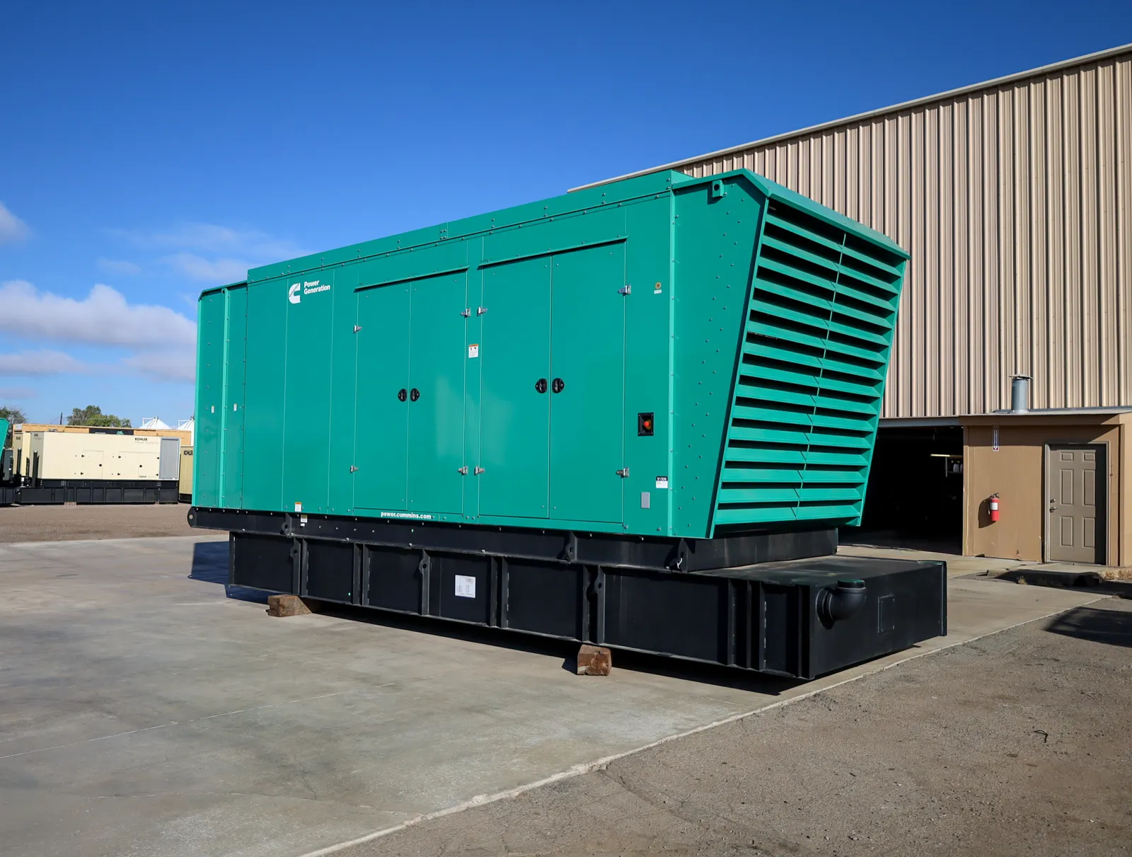 1000kW Cummins Diesel Generator Set #091506