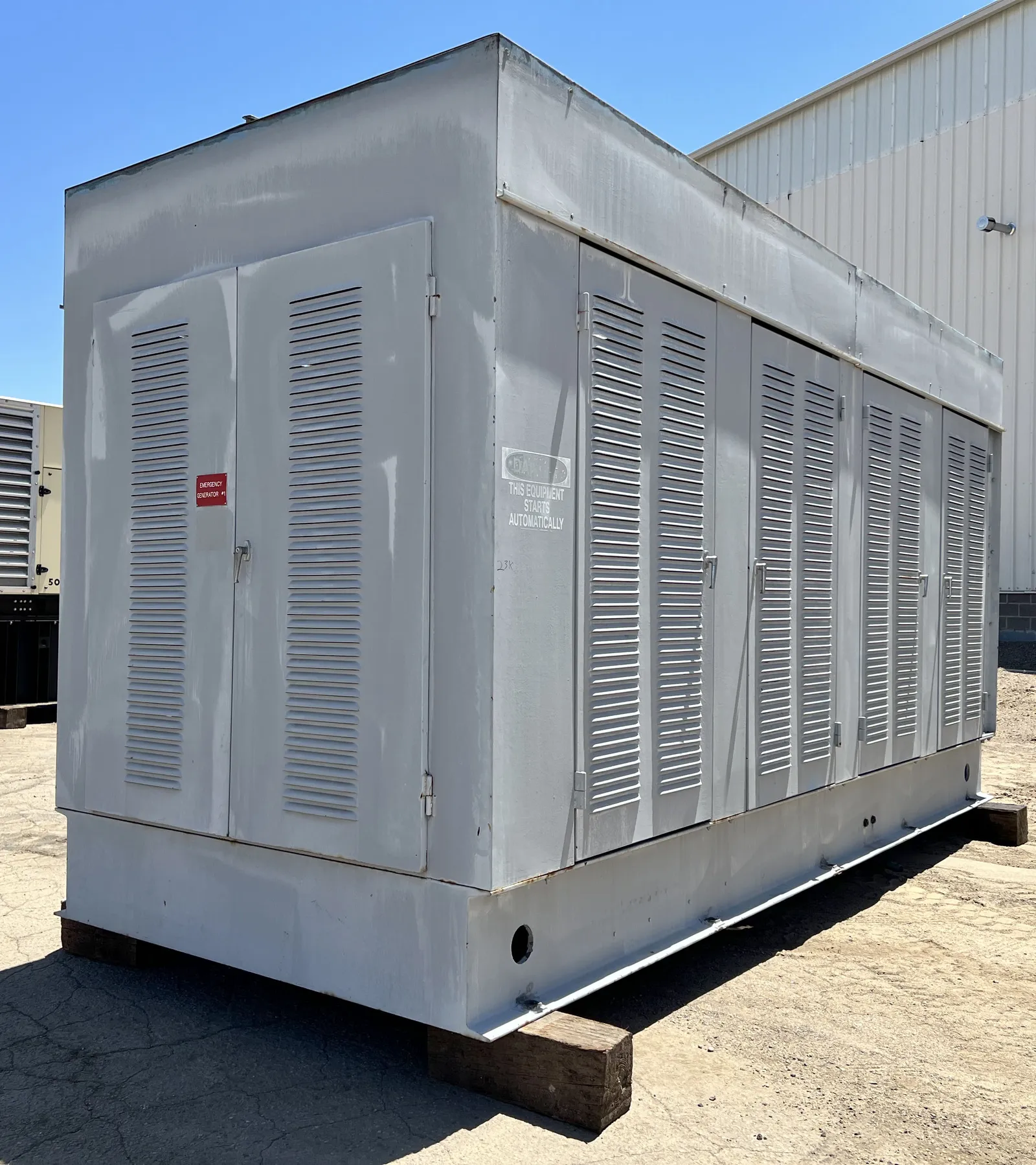 1000kW Detroit Diesel Generator Set #089265