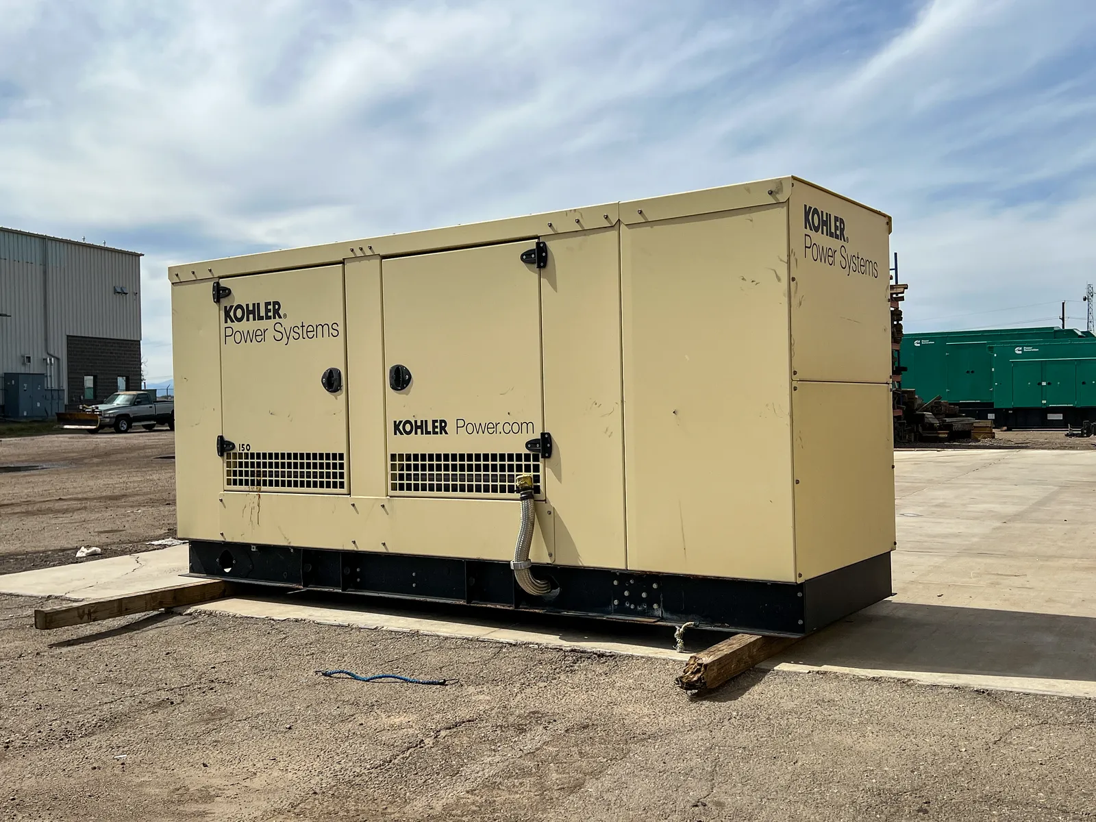 150kW Kohler/Rehlko Natural Gas Generator Set #092812