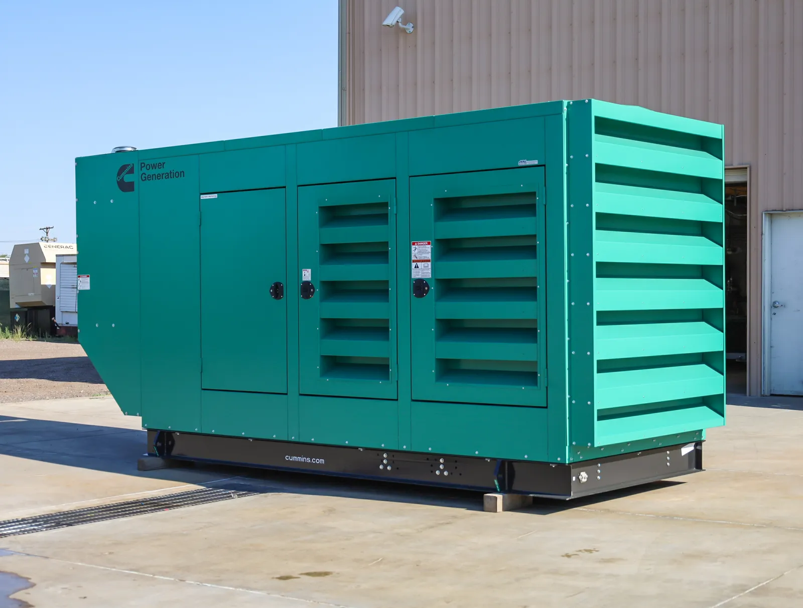 300kW Cummins Natural Gas Generator Set #092672