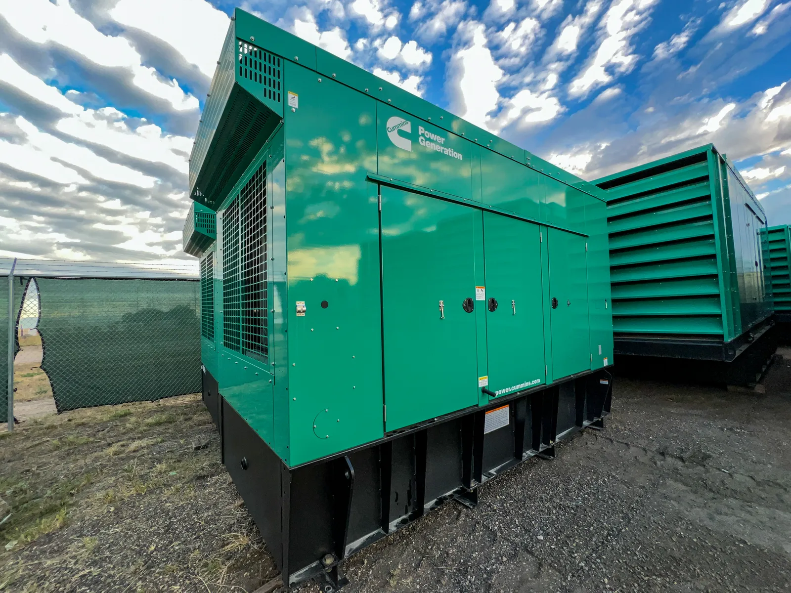 500kW Cummins Diesel Generator Set #091495