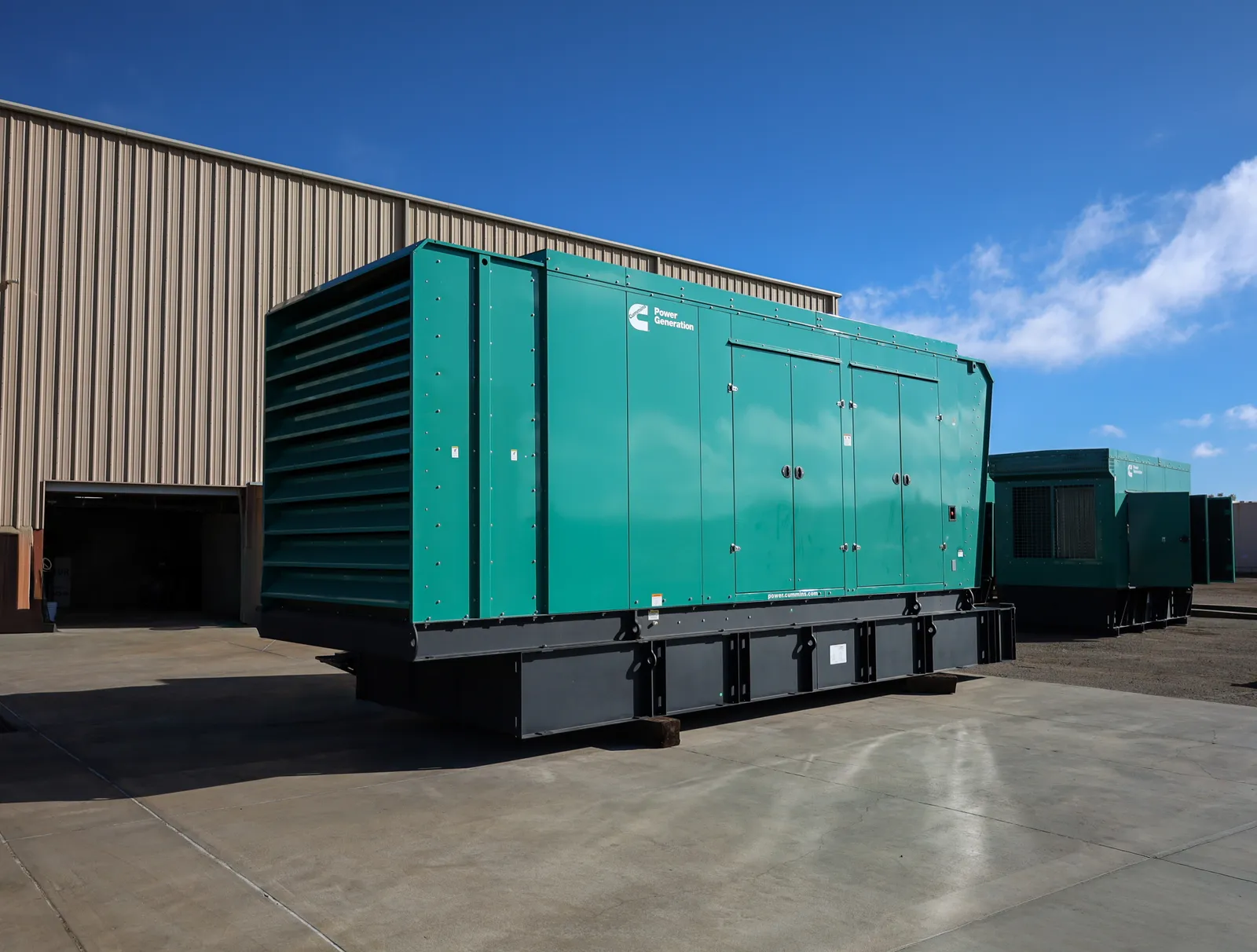 1000kW Cummins Diesel Generator Set #091506 - Image 2