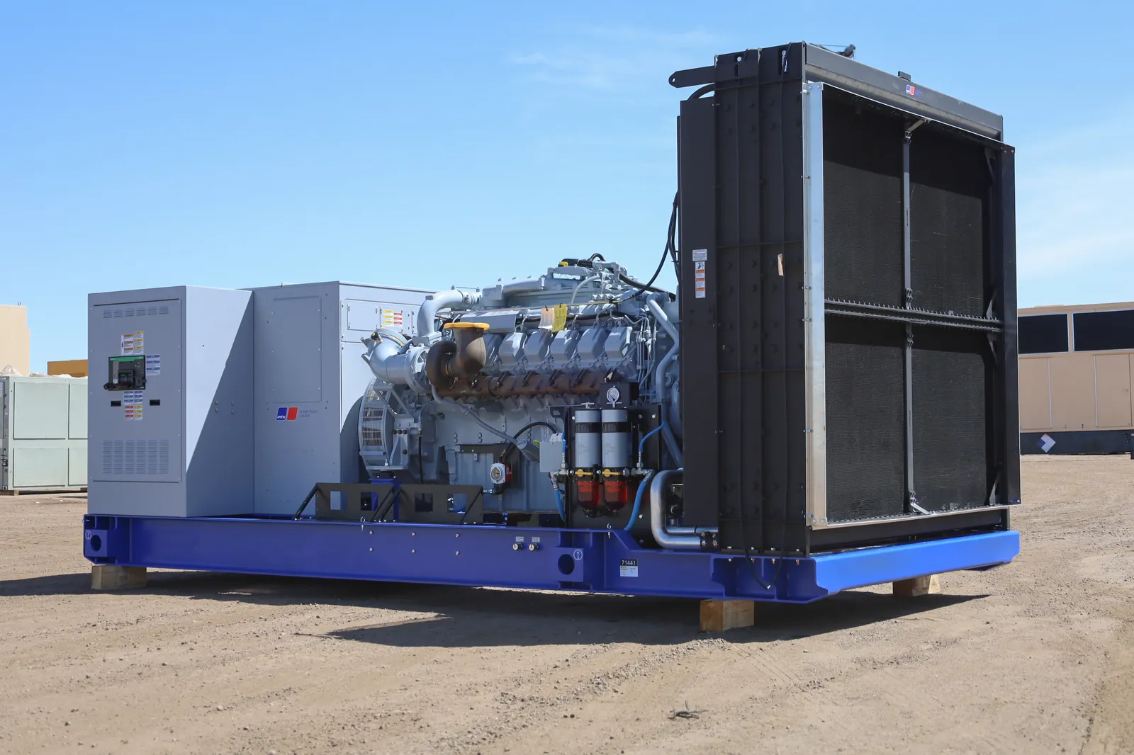 1000kW MTU Diesel Generator Set #090855 - Image 2