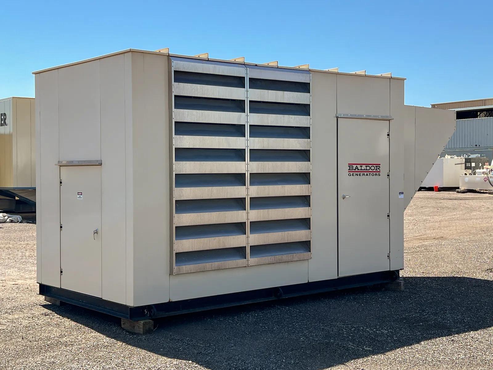 200kW Baldor Natural Gas Generator Set #092470 - Image 2