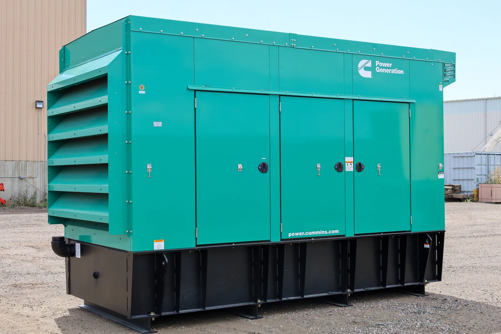 500kW Cummins Diesel Generator Set #091493