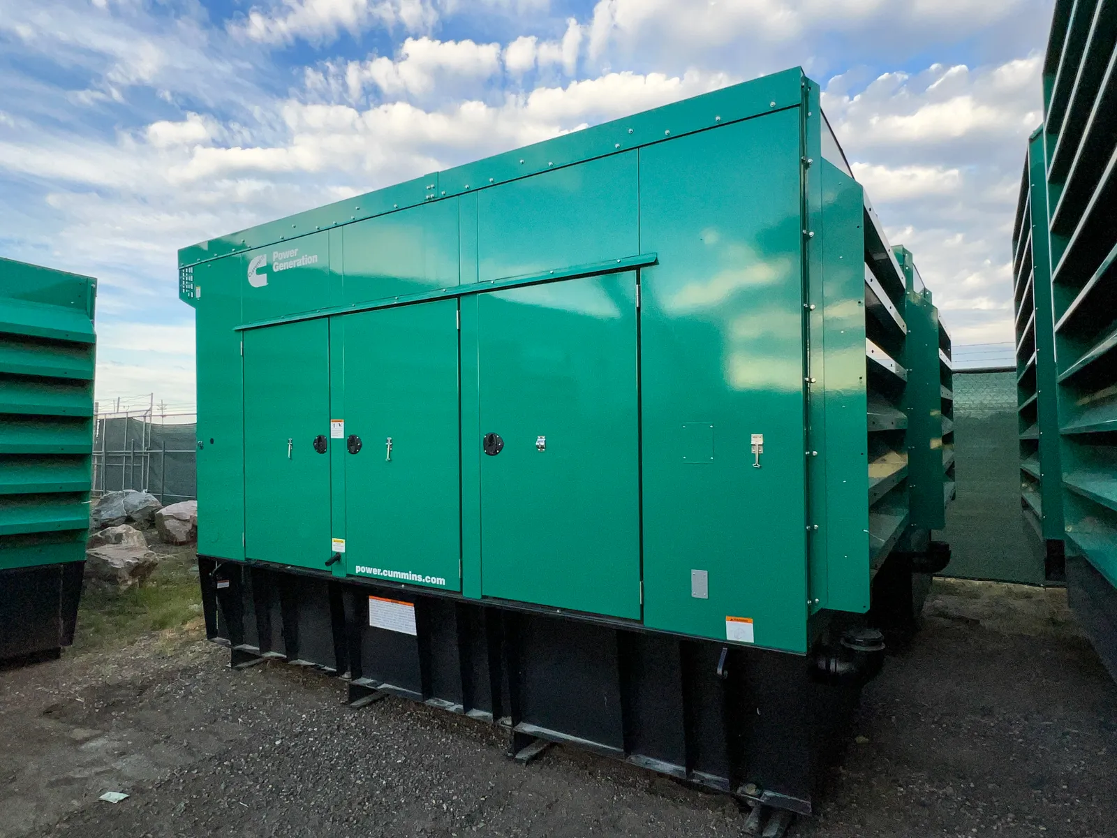 500kW Cummins Diesel Generator Set #091495 - Image 2