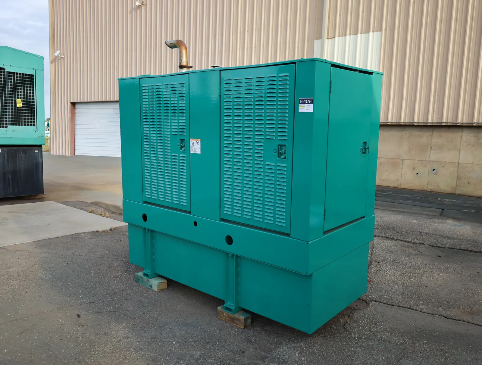 50kW Cummins Diesel Generator Set #092376 - Image 2