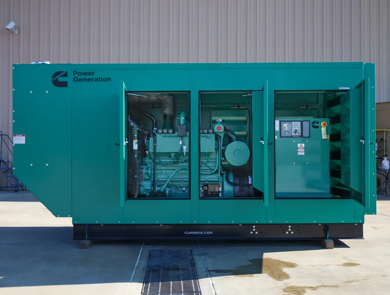 300kW Cummins Natural Gas Generator Set #092672 - Image 3
