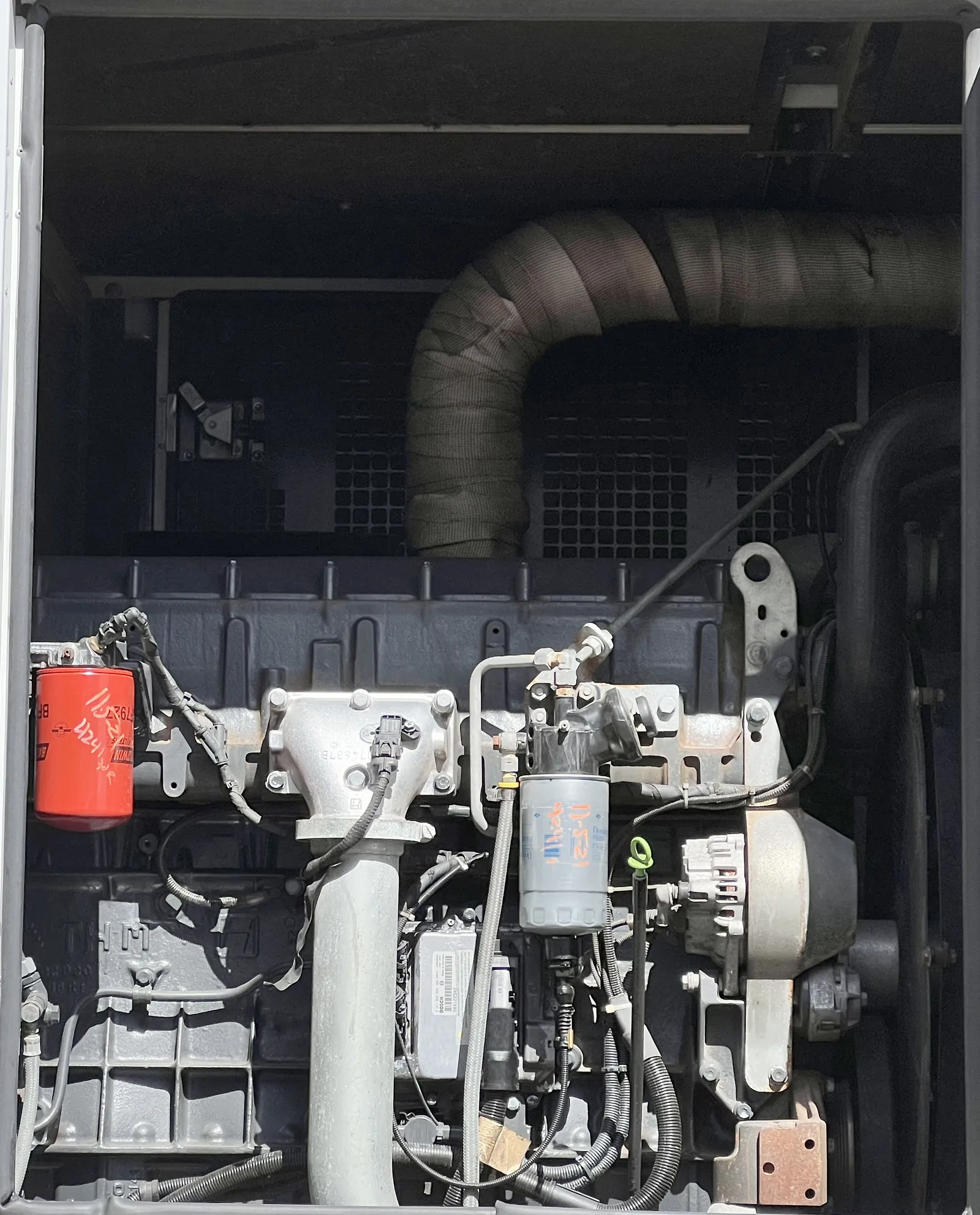 345kW Hipower HTW Diesel Generator Set #089112 - Image 3