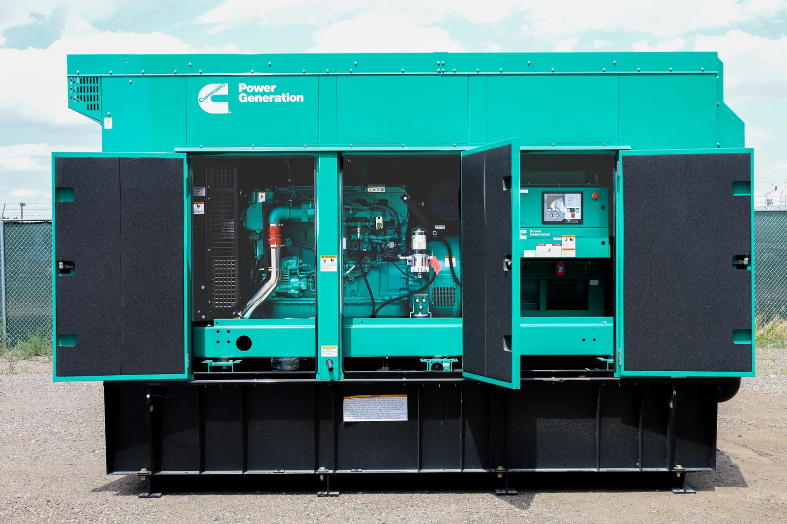 500kW Cummins Diesel Generator Set #091493 - Image 2