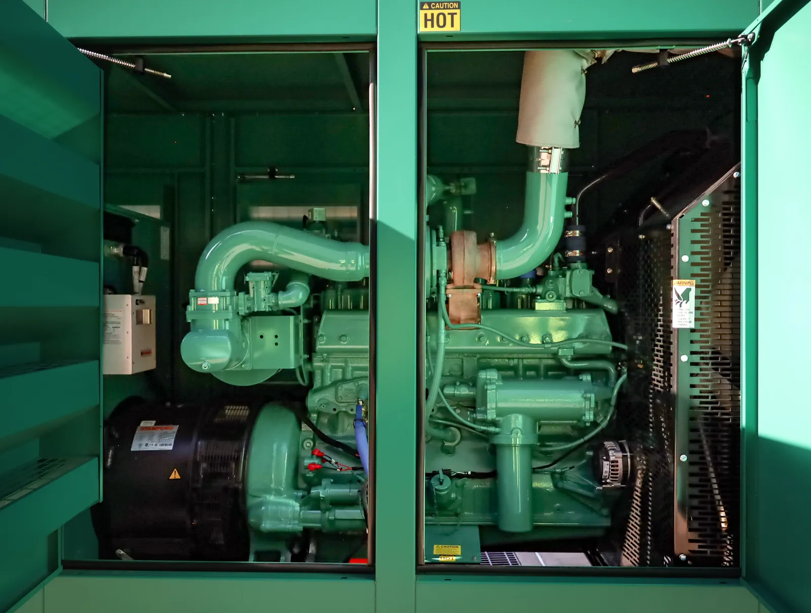 300kW Cummins Natural Gas Generator Set #092672 - Image 4