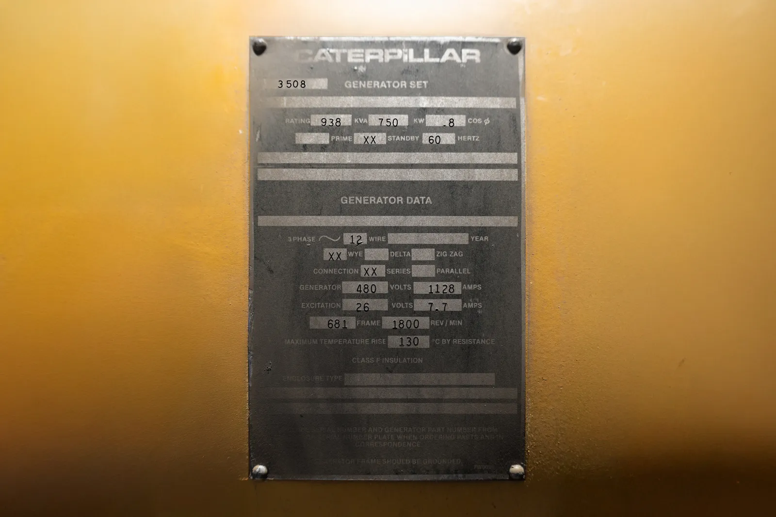 750kW Caterpillar Diesel Generator Set #092148 - Image 6